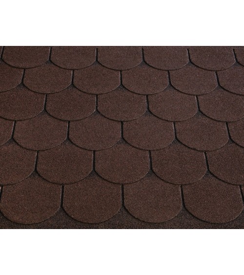 RoofShield Family Light Готик Коричневый с оттенением 52