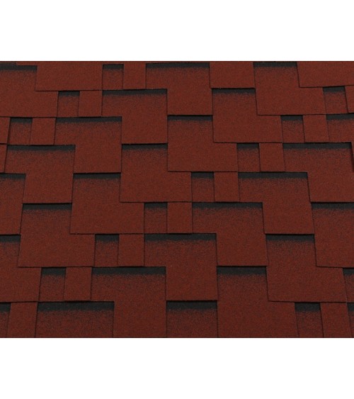 RoofShield Classic Модерн Красный с оттенением 21