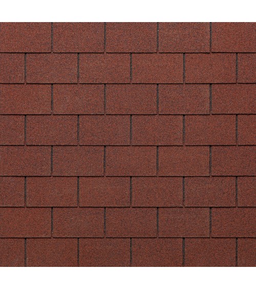 Tegola Eco Roof Rectangular Mixed Red