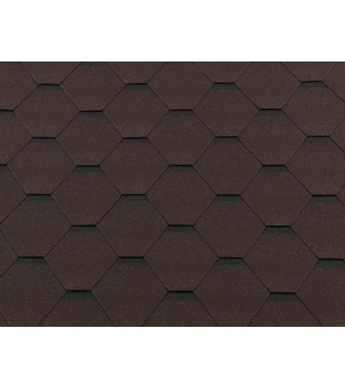 RoofShield Classic Модерн Коричневый с оттенением 16