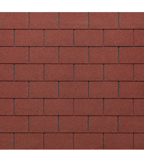 Tegola Unica Rectangular Coppery Red