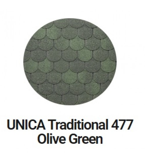 Tegola Unica Traditional Olive Green